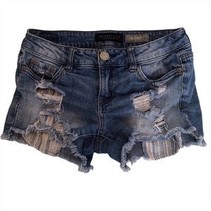 Aeropostale Shorty denim distressed jean shorts